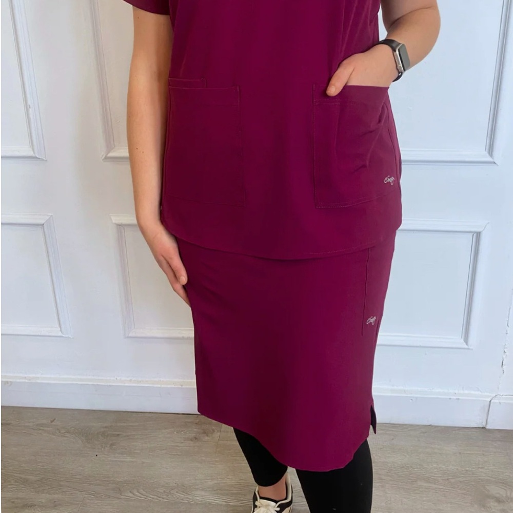 C. Saucy Scrub Skirt